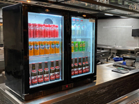 Arrière-bar à 2 portes