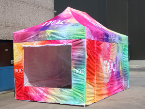 Tentes pliantes personnalisées