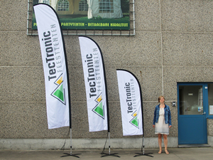 Drapeaux de plage version 'classic': large - medium - small