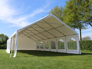 Tente de réception professionnelle de 6 x 12 m