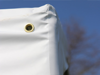 Le coin d'une tonnelle pvc pro HQ